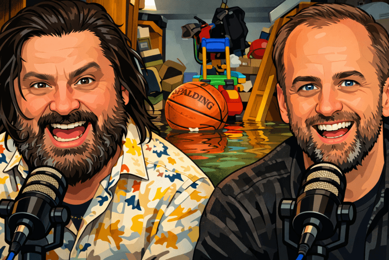 Back in the Basement - Are You Garbage Comedy Podcast with Kevin Ryan and H